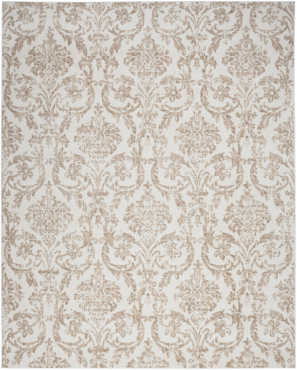 nourison jubilant jub09 ivory beige rug