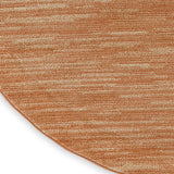 nourison nourison essentials nre01 rust rug