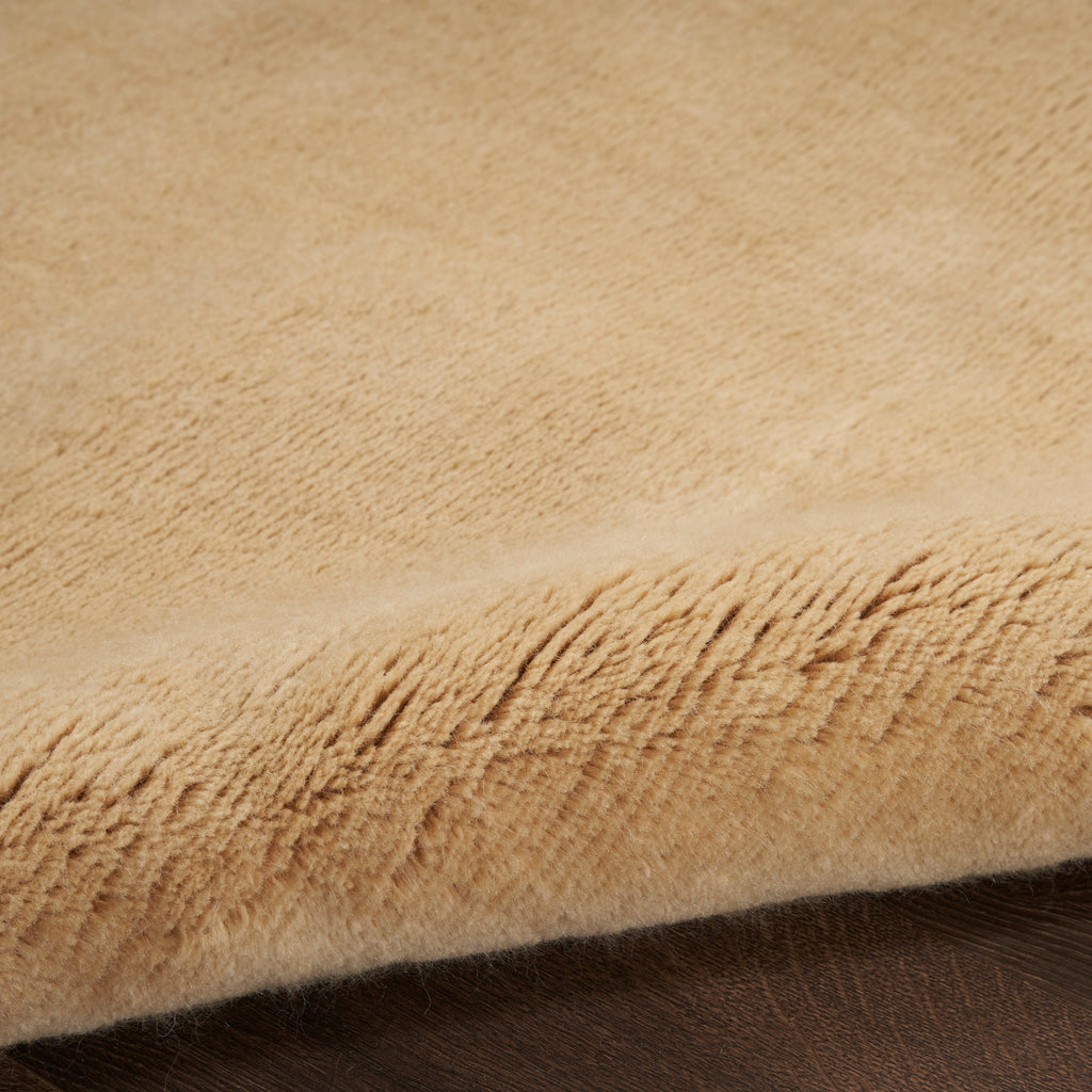 nourison plush cloud plc01 camel rug