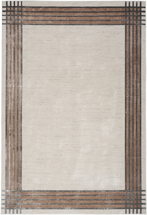 nourison desire dsr01 ivory silver rug