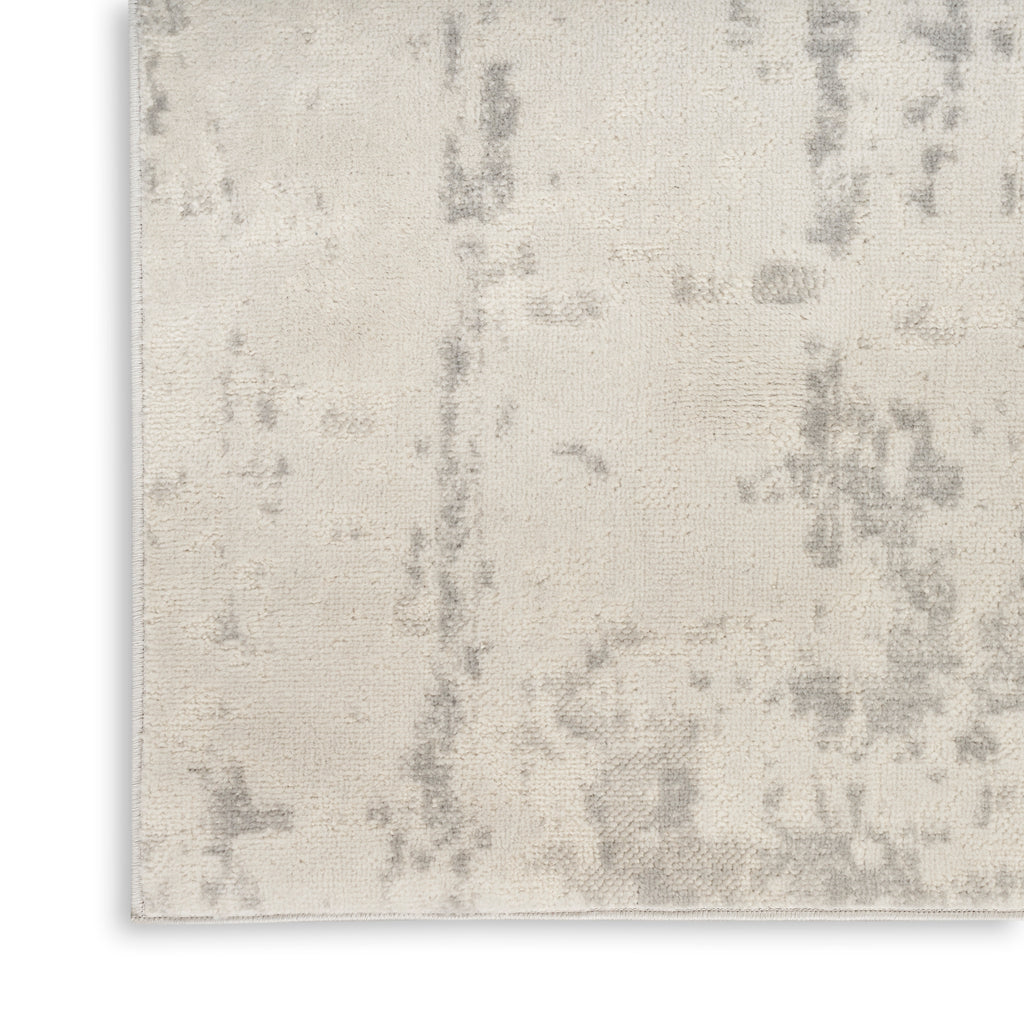nourison quarry qua01 cream grey rug