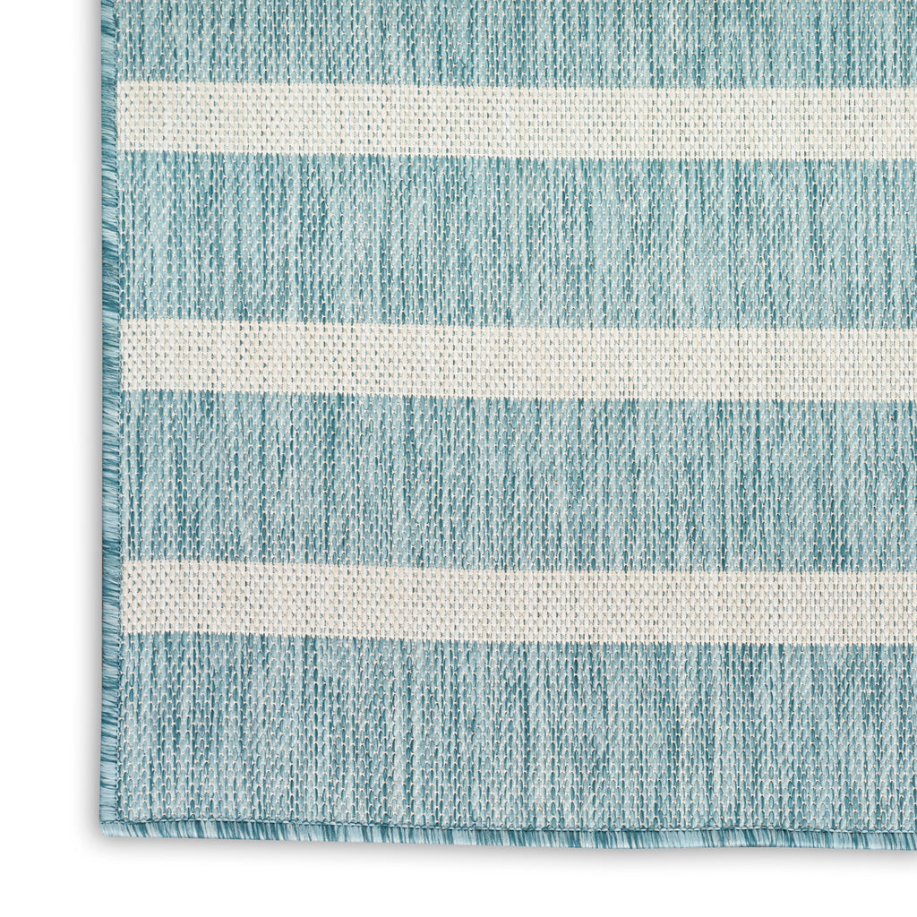 nourison positano pos03 aqua ivory rug