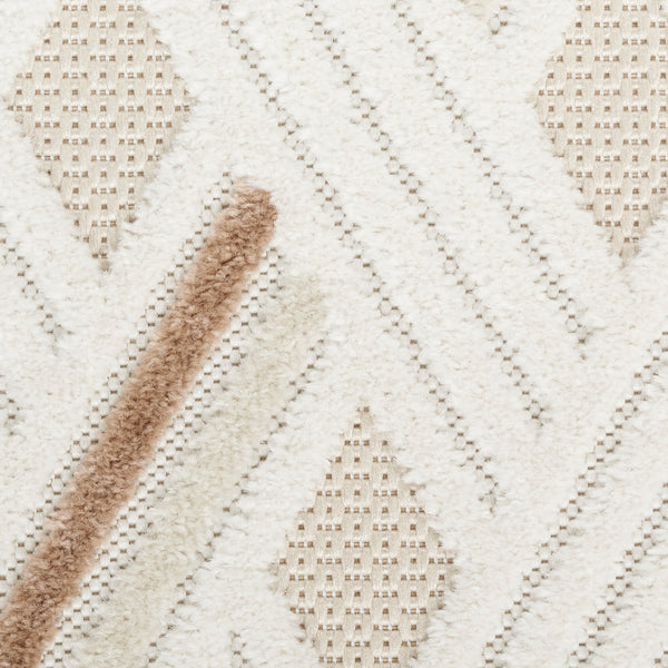 nourison care free caf05 ivory beige rug