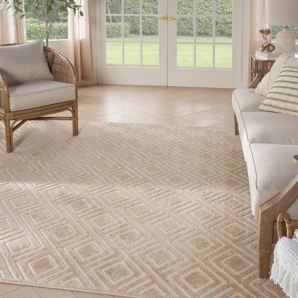 nourison care free caf03 taupe rug