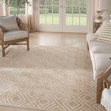 nourison care free caf03 taupe rug