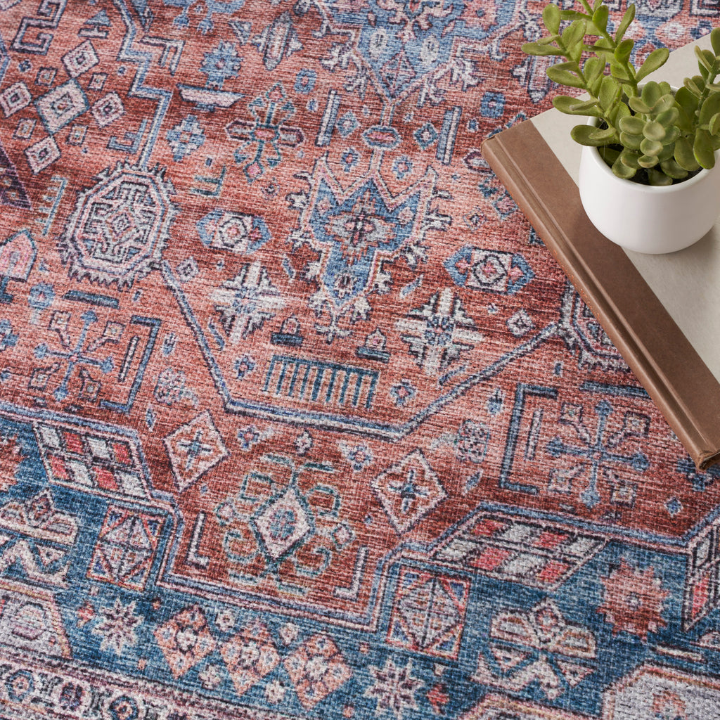 nourison grand washables grw01 blue multicolor rug
