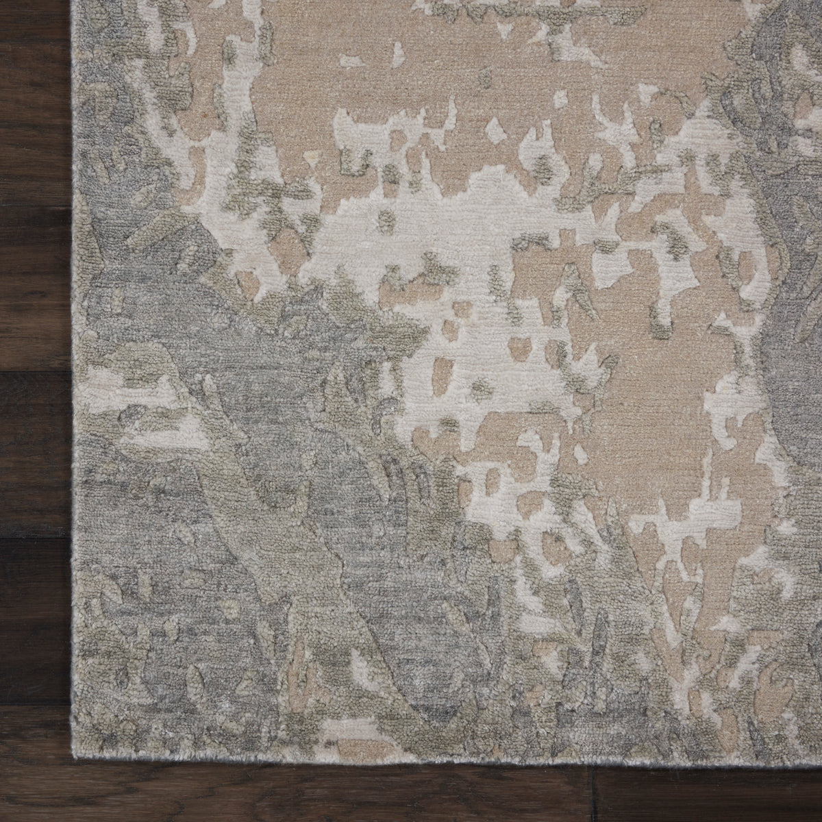 nourison silk shadows sha17 sand rug