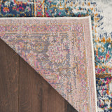 nourison passion psn03 ivory blue rug