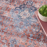 nourison grand washables grw01 blue multicolor rug