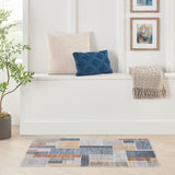 nourison astra machine washable asw09 multicolor rug