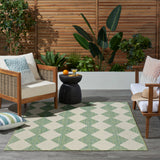 nourison positano pos04 blue green rug