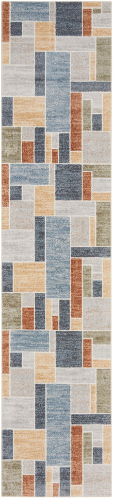 nourison astra machine washable asw09 multicolor rug