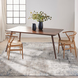nourison ck022 infinity ifn03 ivory grey rug