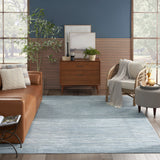 nourison care free caf04 blue rug