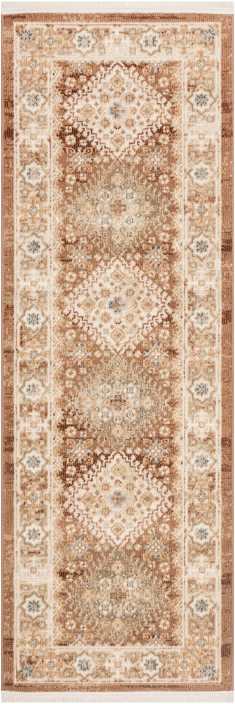 nourison pardis prd04 rust rug