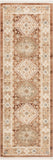 nourison pardis prd04 rust rug