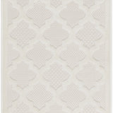nourison easy care nes01 ivory white rug