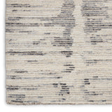 nourison ocean ocp03 cream charcoal rug