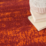 nourison nourison essentials nre03 red rug