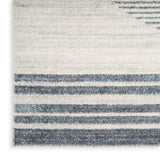 nourison astra machine washable asw05 ivory blue rug