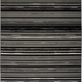 nourison grafix grf41 black white rug