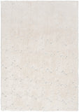 nourison cozy shimmer csh01 ivory silver rug