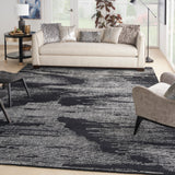 nourison ma30 star smr02 black ivory rug