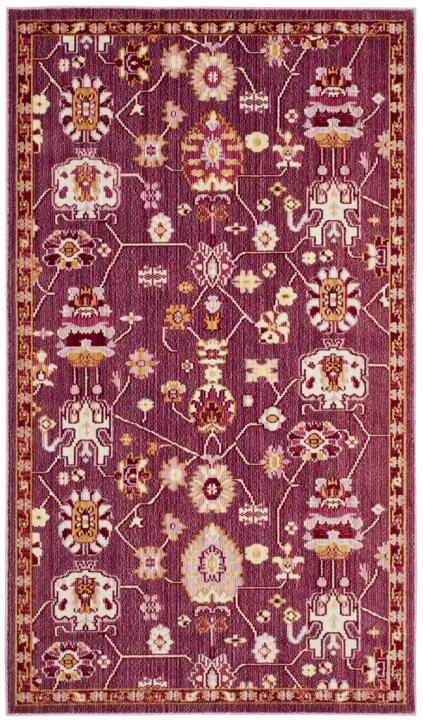 safavieh clearance valencia val116p fuschia rug