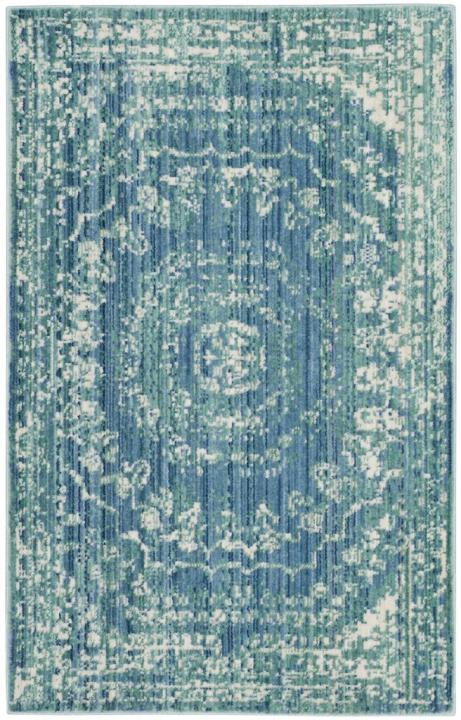 safavieh clearance valencia val205r blue multi rug