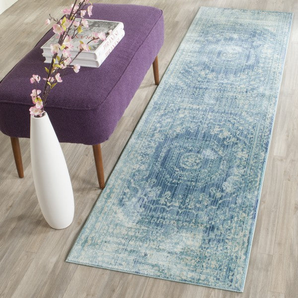 safavieh clearance valencia val205r blue multi rug