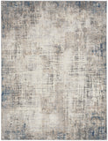 nourison ck022 infinity ifn01 blue multicolor rug