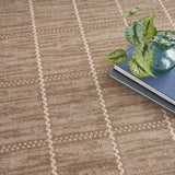 nourison serenity home srh05 mocha ivory rug