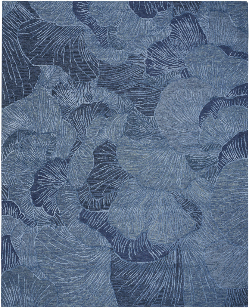 nourison avra avr01 blue rug
