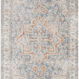 nourison astra machine washable asw12 denim multicolor rug