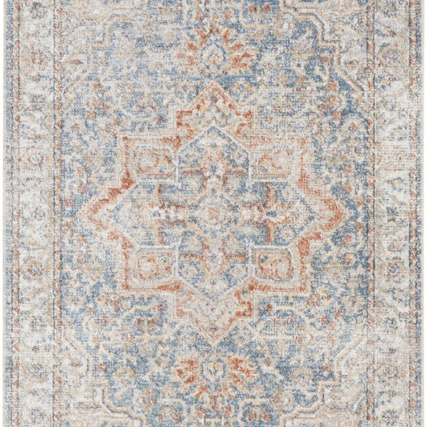 nourison astra machine washable asw12 denim multicolor rug