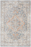nourison astra machine washable asw12 denim multicolor rug