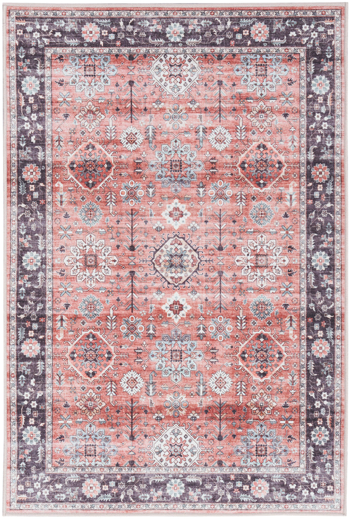 nourison fulton ful12 rust rug