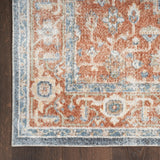 nourison astra machine washable asw11 denim multicolor rug