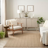 nourison washable jute wsj02 natural rug