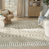 nourison astra machine washable asw10 sage rug