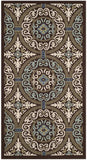 safavieh clearance veranda ver055 0621 chocolate rug