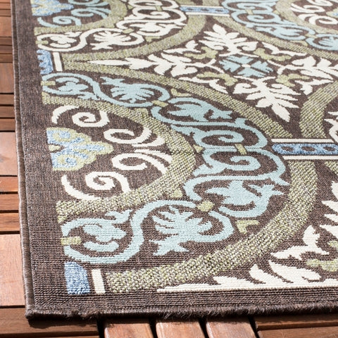 safavieh clearance veranda ver055 0621 chocolate rug