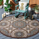 safavieh clearance veranda ver055 0621 chocolate rug