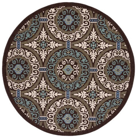 safavieh clearance veranda ver055 0621 chocolate rug