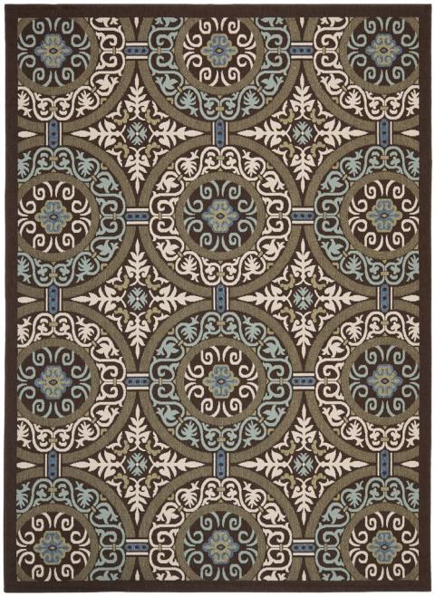 safavieh clearance veranda ver055 0621 chocolate rug