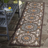 safavieh clearance veranda ver055 0723 chocolate rug