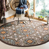 safavieh clearance veranda ver055 0723 chocolate rug