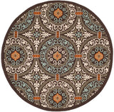 safavieh clearance veranda ver055 0723 chocolate rug