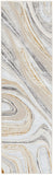 nourison glitz glz21 grey gold rug