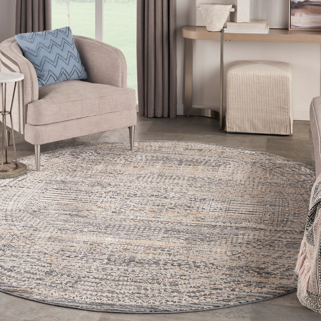 nourison lynx lnx05 ivory slate rug